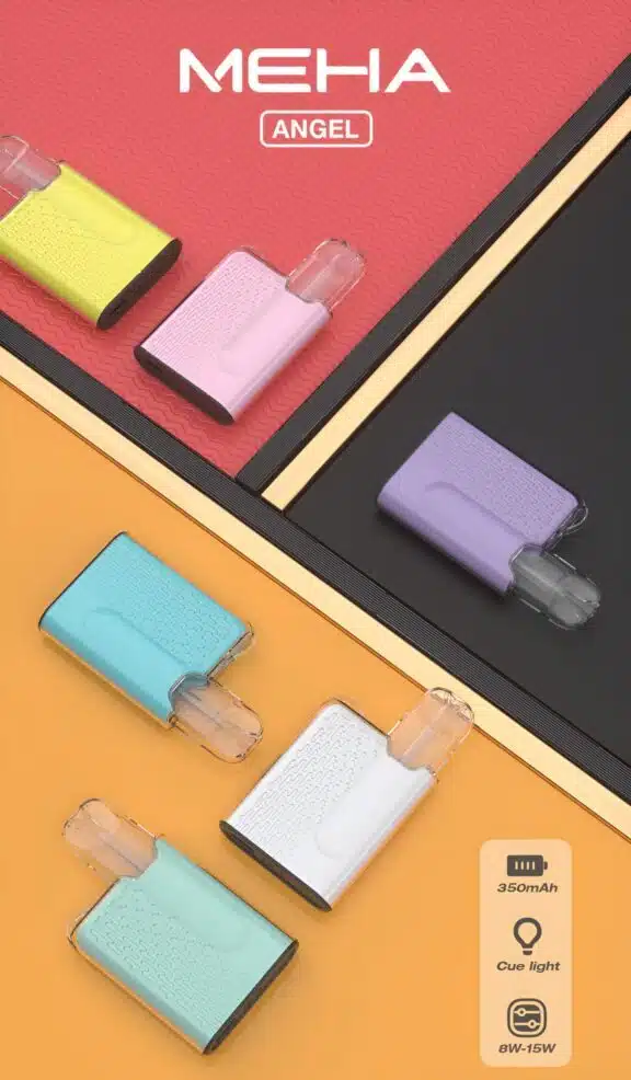 MEHA ANGEL 迷你方形電子煙主機|智能功率調節|時尚胸掛設計:圖片 3